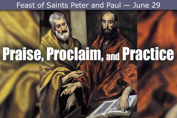 Feast of Saints Peter and Paul — June 29 | The Divine ...